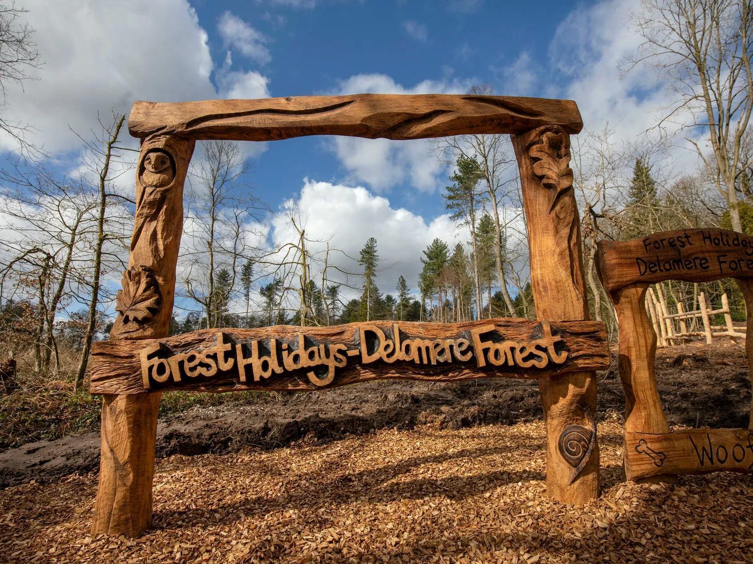 Delamere Forest Cabins - Forest Holidays Mouldsworth Esterno foto